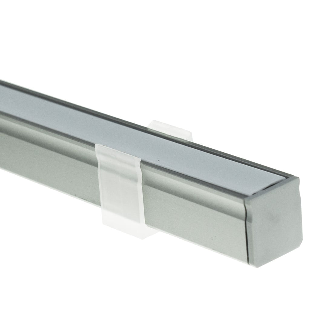 PROFIL ALUMINIOWY SREBRNY TYP Y 1m + KLOSZ MLECZNY nowoczesne oswietlenie domu - blue-light