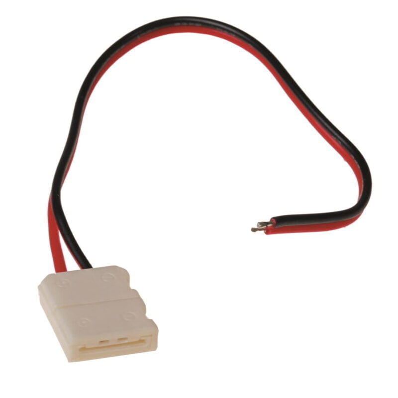 Złączka LED RGB 10mm. Łącznik z jedej strony. nowoczesne oswietlenie domu - blue-light