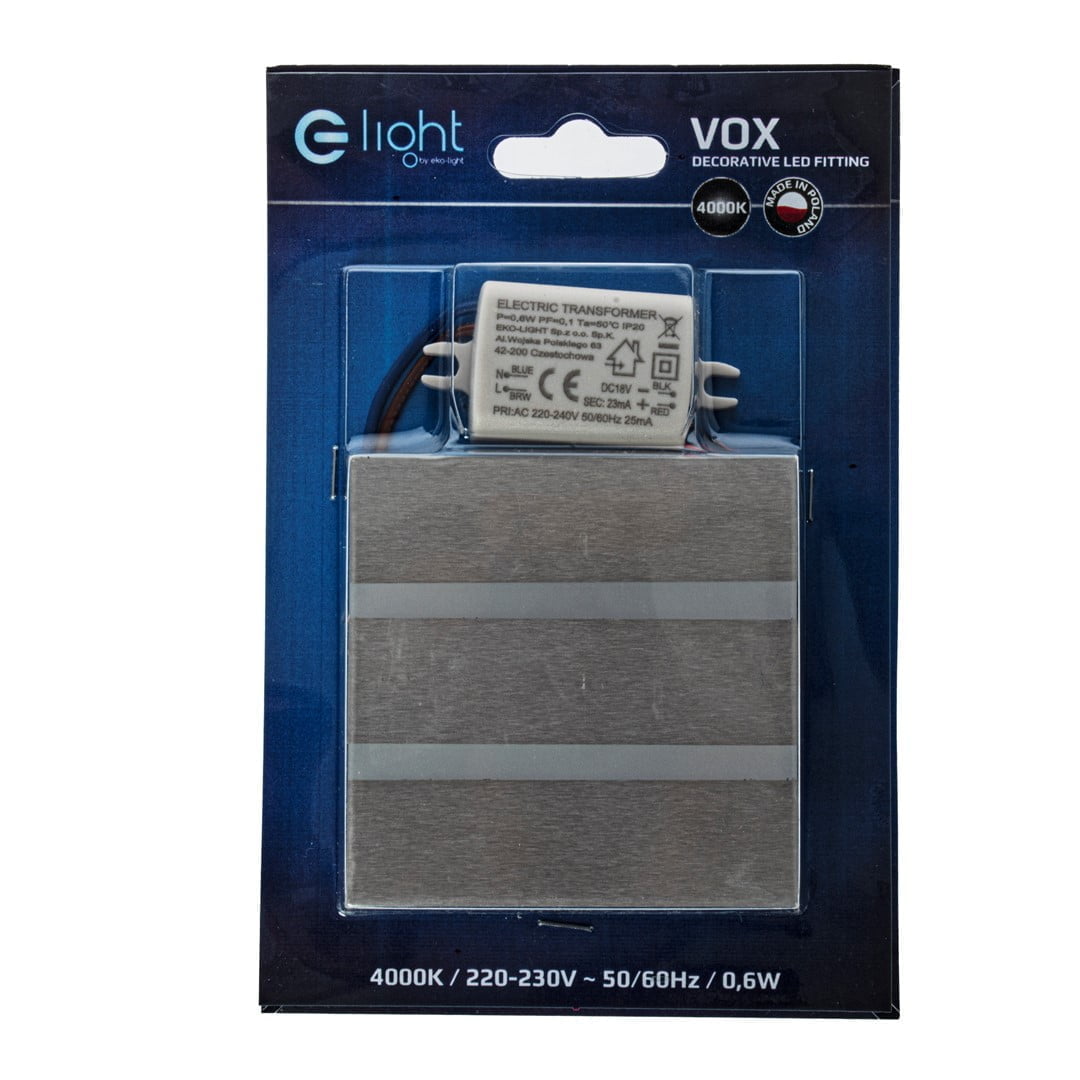 VOX Barwa Neutralna 4000K nowoczesne oswietlenie domu - blue-light