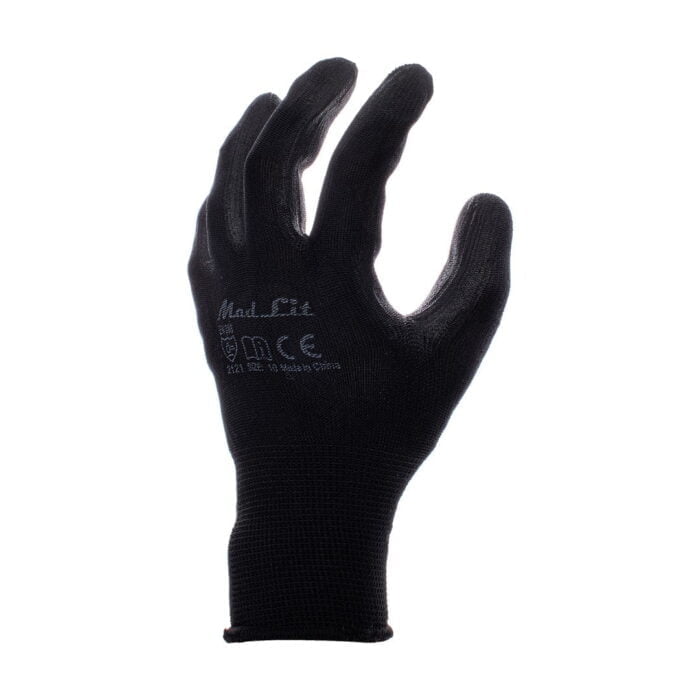 RĘKAWICZKI CZARNE LATEX nowoczesne oswietlenie domu - blue-light