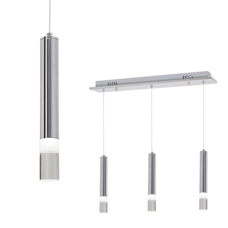 LAMPA WISZĄCA ICE 15W LED nowoczesne oswietlenie domu - blue-light