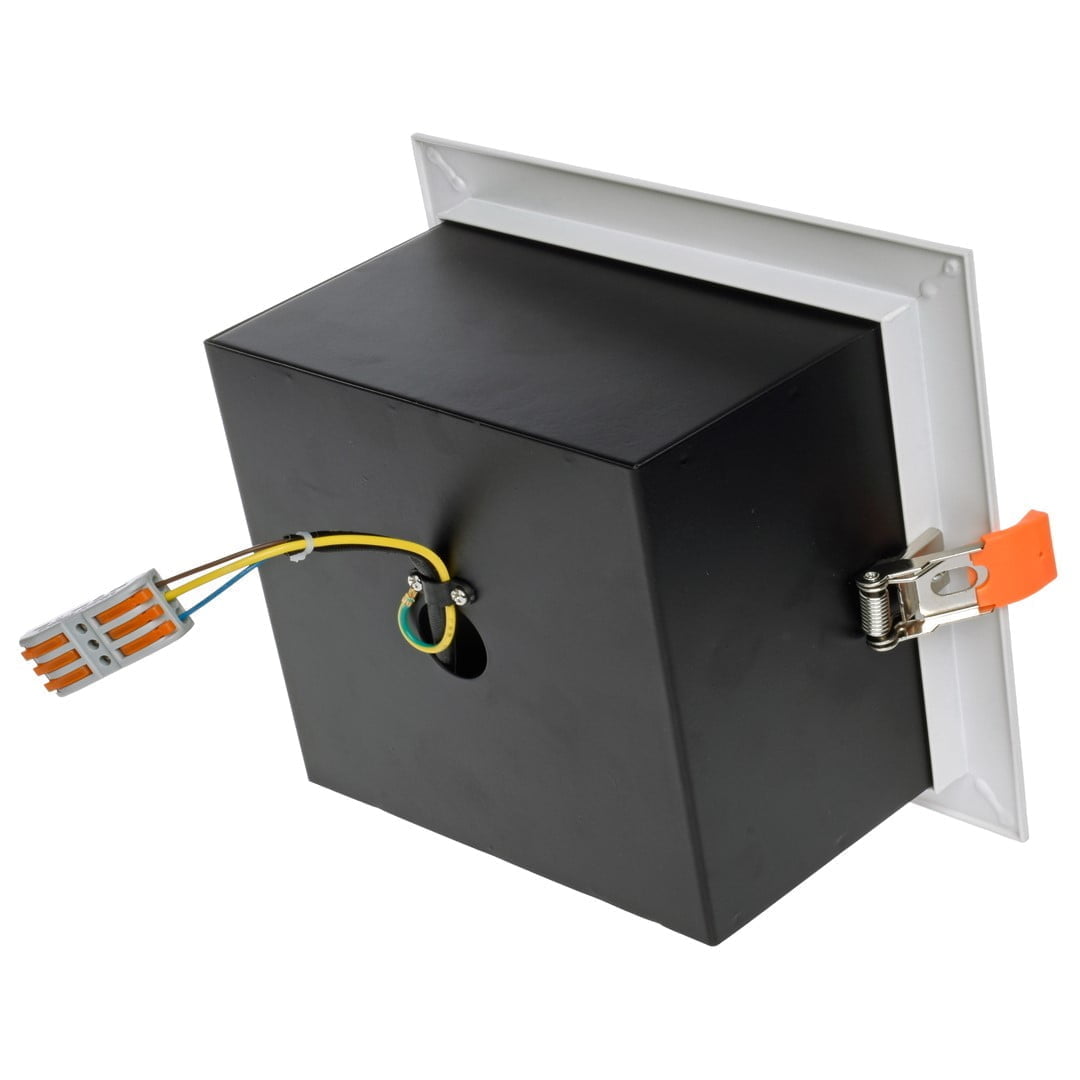 Oprawa Podtynkowa Plaza 1xGU10 AR111 Biała nowoczesne oswietlenie domu - blue-light