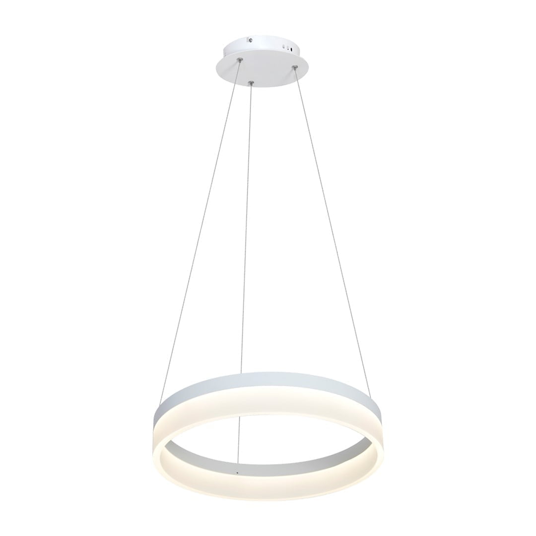 LAMPA WISZĄCA RING 24W LED nowoczesne oswietlenie domu - blue-light