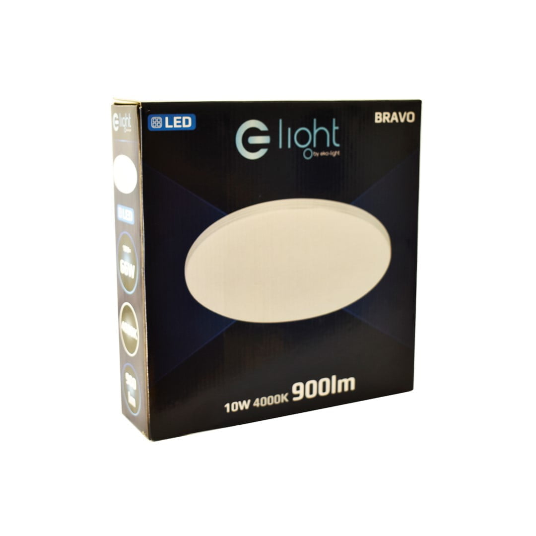 Plafon Bravo 10W LED Ø260 mm nowoczesne oswietlenie domu - blue-light