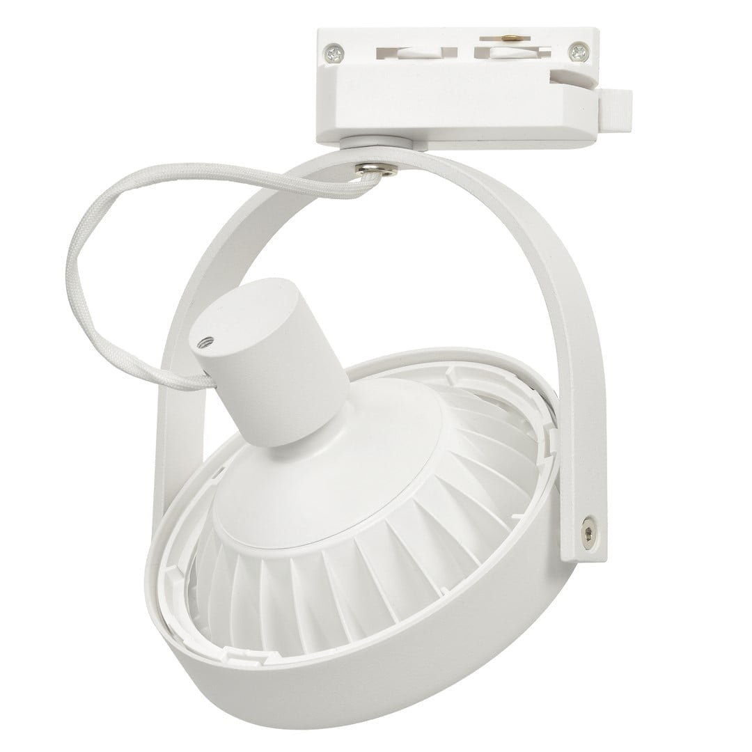 LUGAR WHITE track ligth 1xAR111 GU10 nowoczesne oswietlenie domu - blue-light