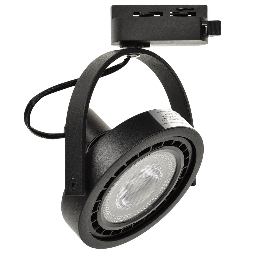 LUGAR BLACK track light 1xAR111 GU10 nowoczesne oswietlenie domu - blue-light