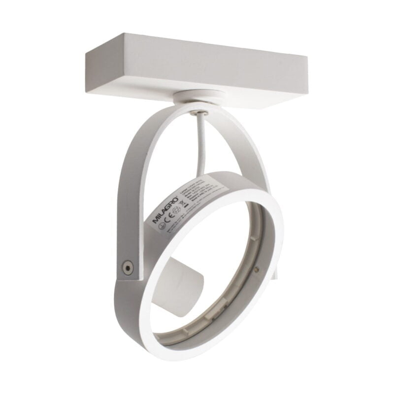 Oprawa natynkowa LUGAR WHITE 1xAR111 GU10 nowoczesne oswietlenie domu - blue-light