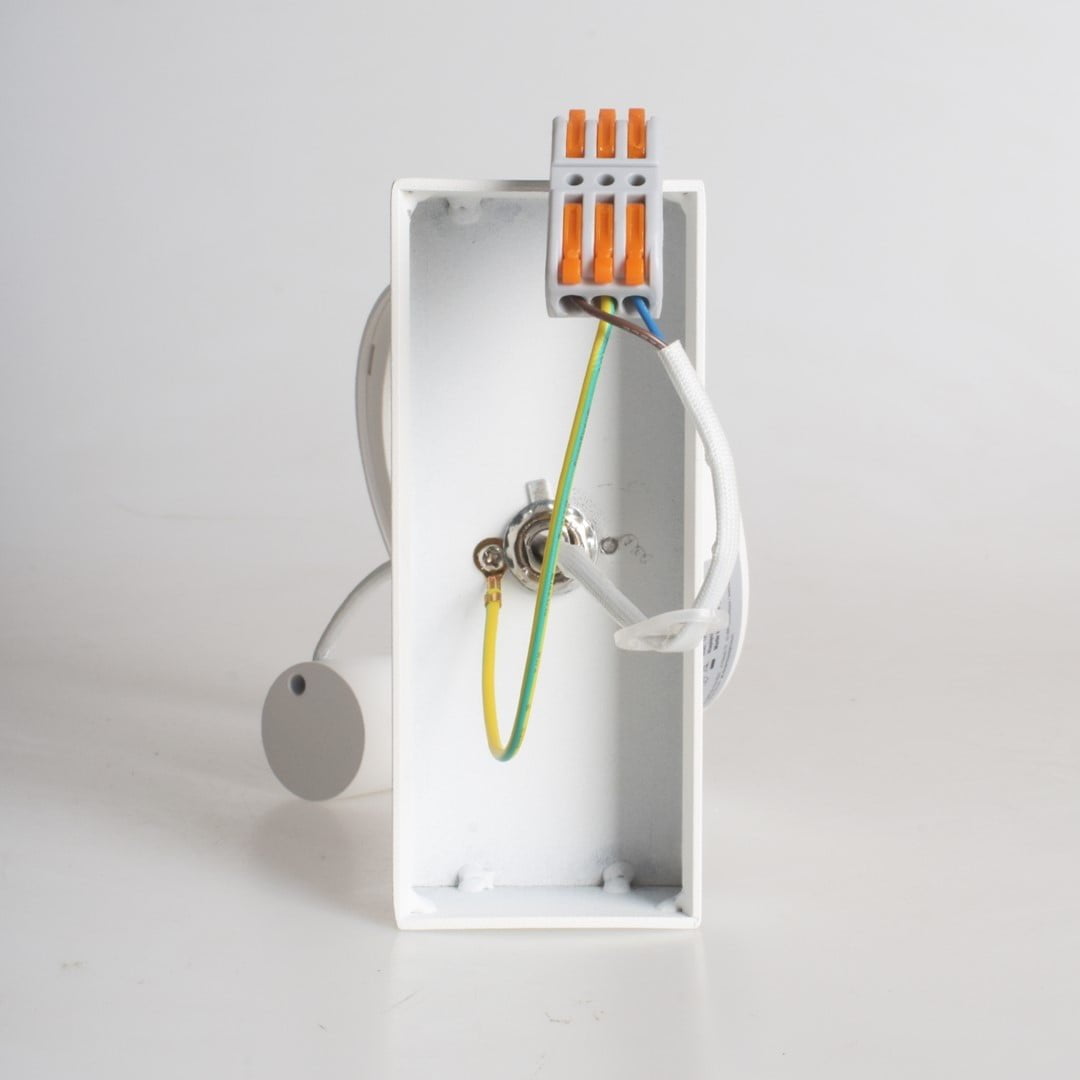 Oprawa natynkowa LUGAR WHITE 1xAR111 GU10 nowoczesne oswietlenie domu - blue-light