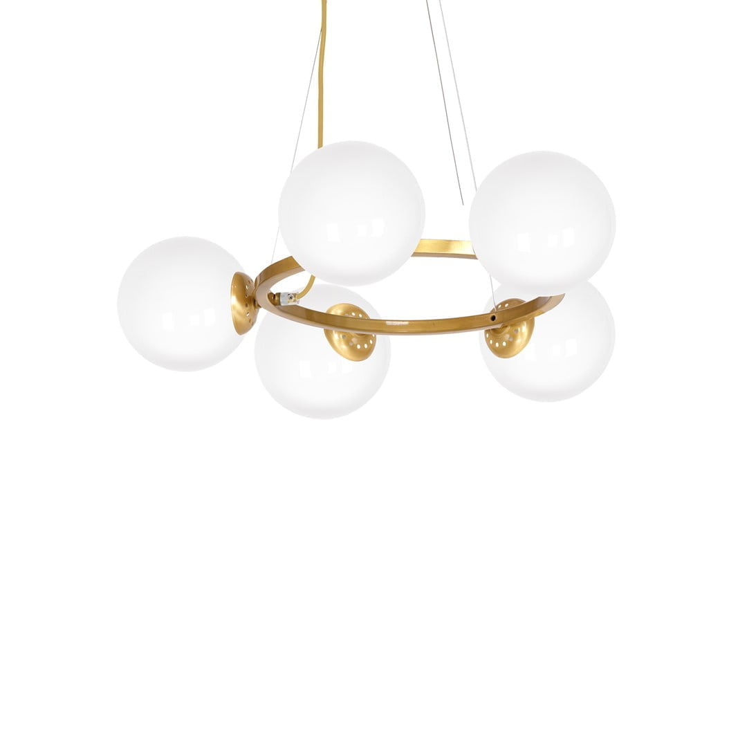 Lampa wisząca VIENNA 5xE14 nowoczesne oswietlenie domu - blue-light