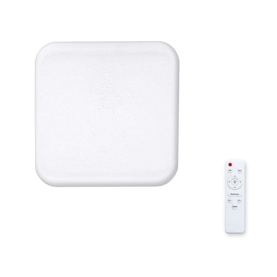 Plafon PALERMO 72W LED Ściemnialny+ Pilot nowoczesne oswietlenie domu - blue-light