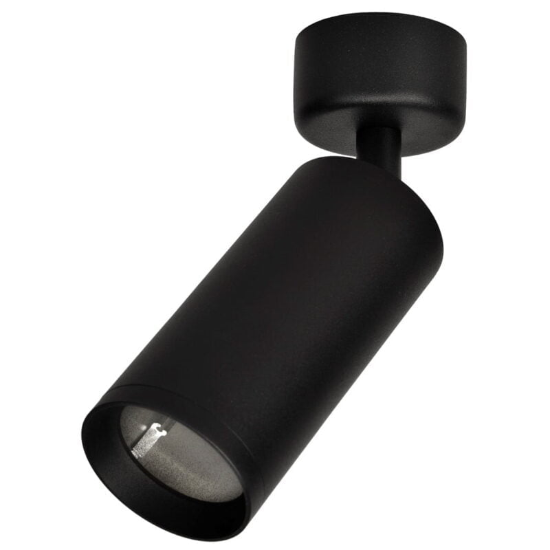 Spot MICA BLACK 1xGU10 nowoczesne oswietlenie domu - blue-light