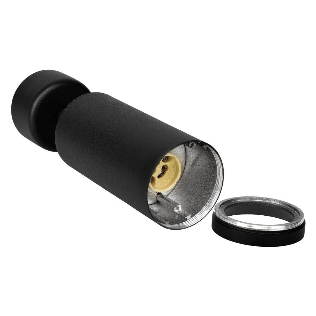 Spot MICA BLACK 1xGU10 nowoczesne oswietlenie domu - blue-light