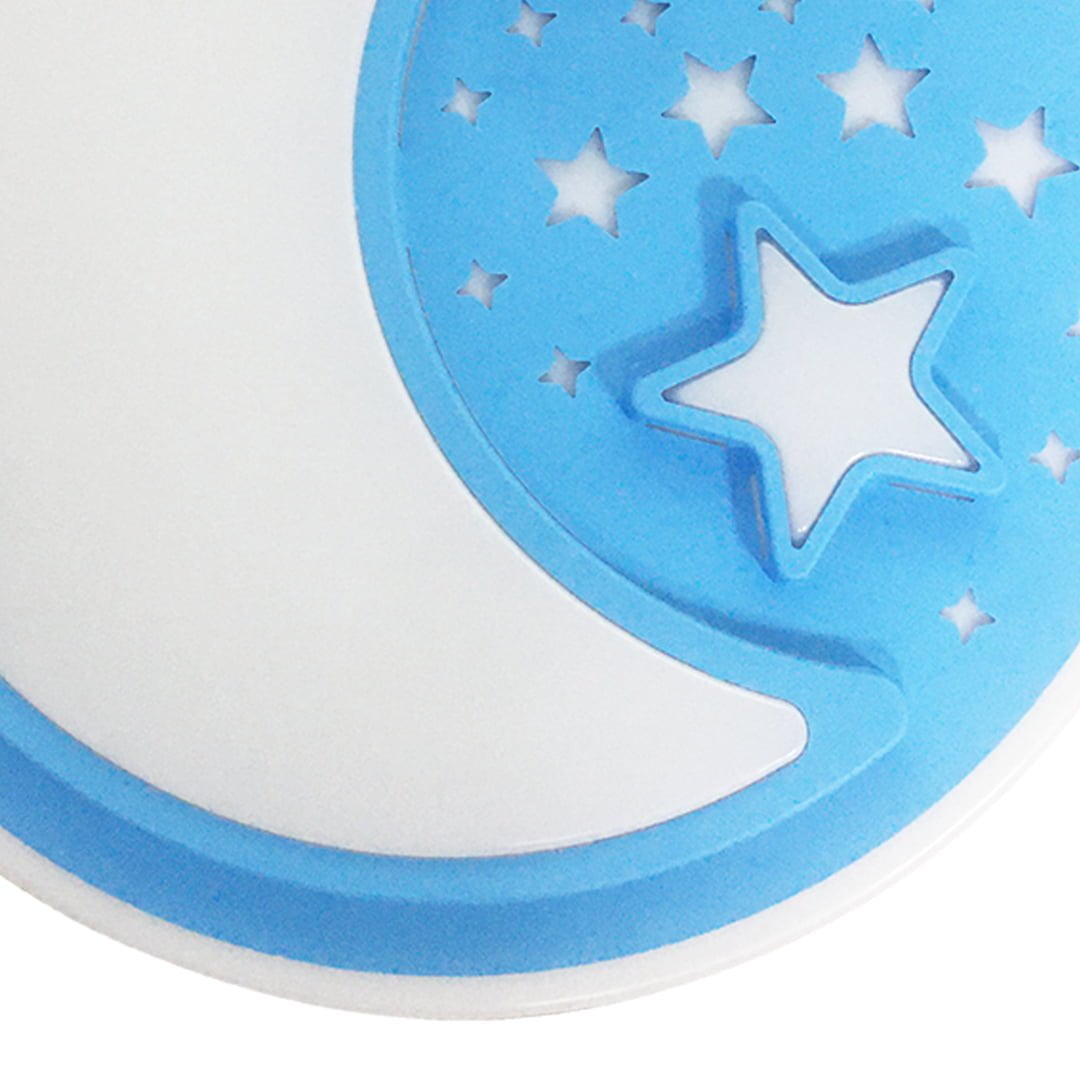 Plafon NOTE BLUE 40W LED Ø480 mm nowoczesne oswietlenie domu - blue-light