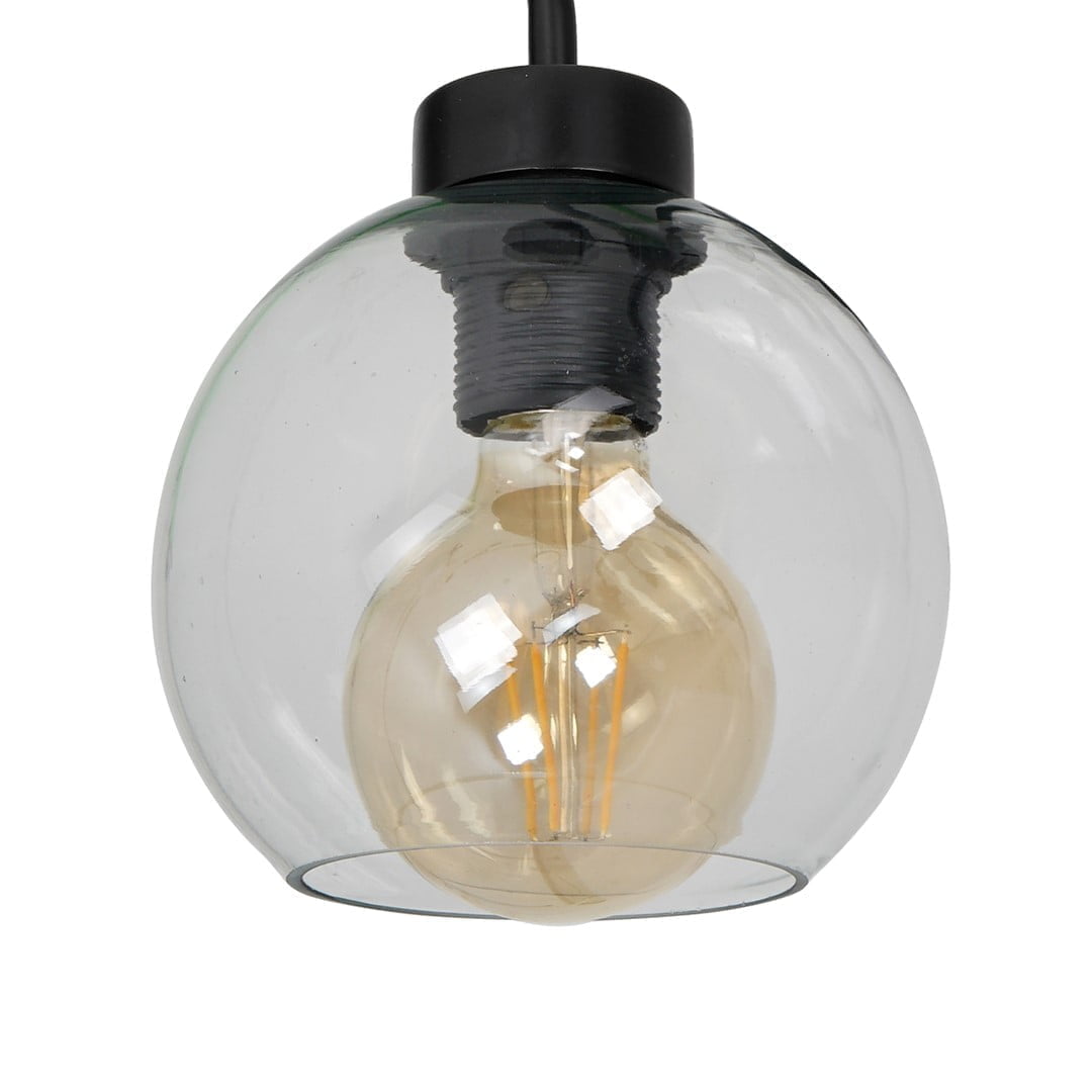 Kinkiet SOFIA CLEAR 1xE27 nowoczesne oswietlenie domu - blue-light