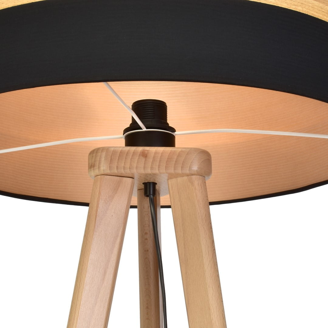Lampa stojąca TERRA 1xE27 nowoczesne oswietlenie domu - blue-light
