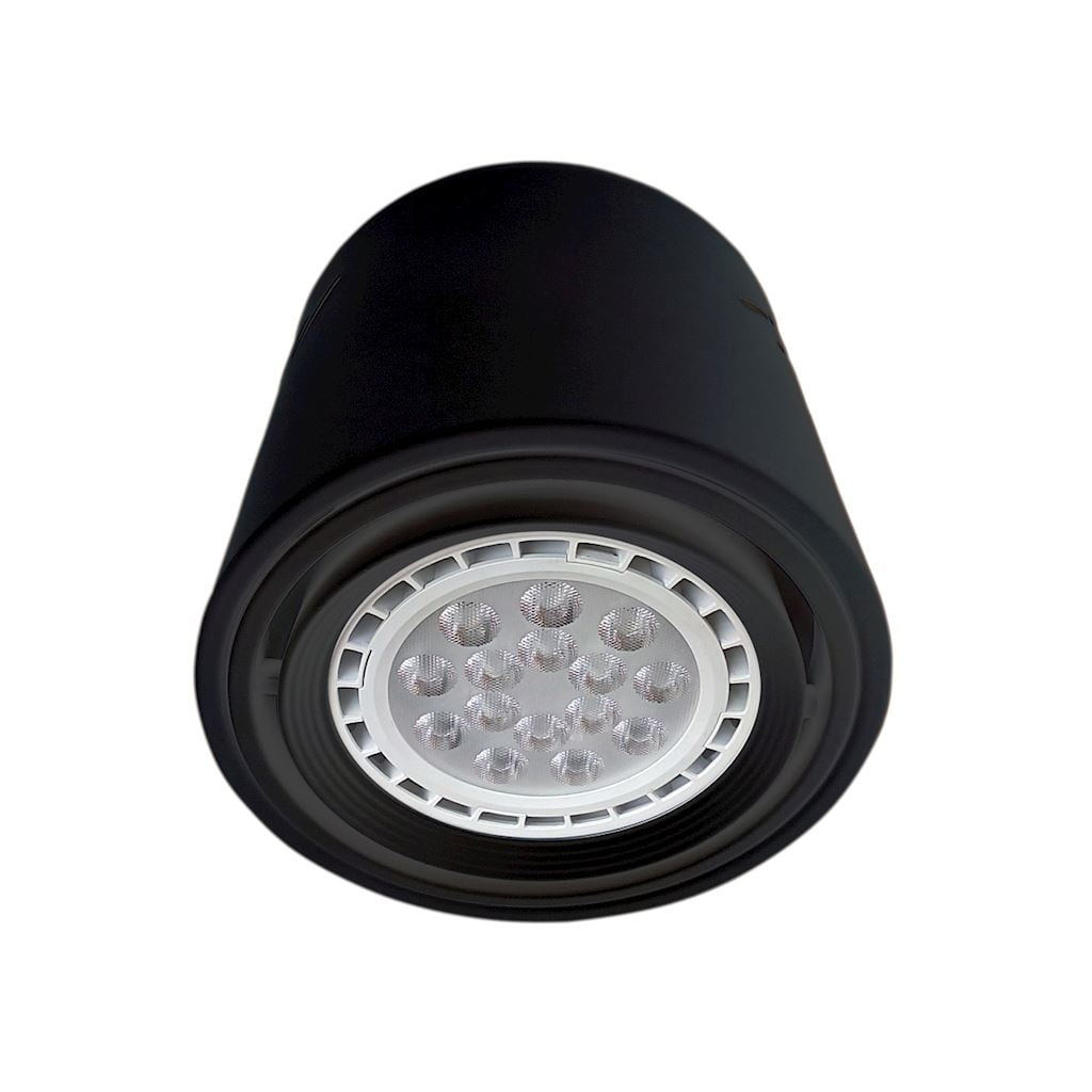LAMPA SUFITOWA TUBO BLACK 1xAR111 (BEZ ŻARÓWKI) - obrazek 9