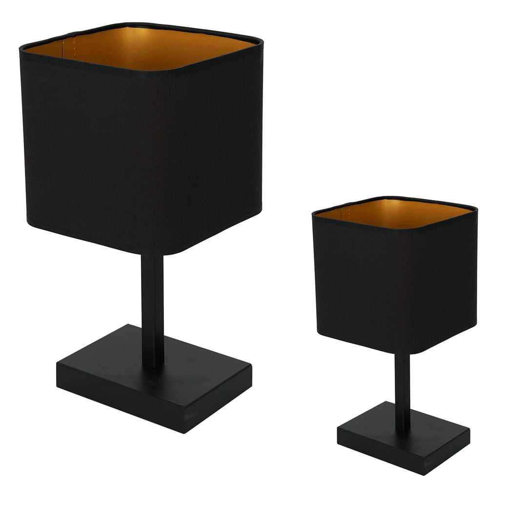 Lampka stołowa NAPOLI BLACK/GOLD 1xE27 - obrazek 9